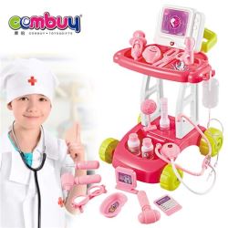 CB850900 CB850901 - Water funtion scanner play doctor cart trolley toy medical kit